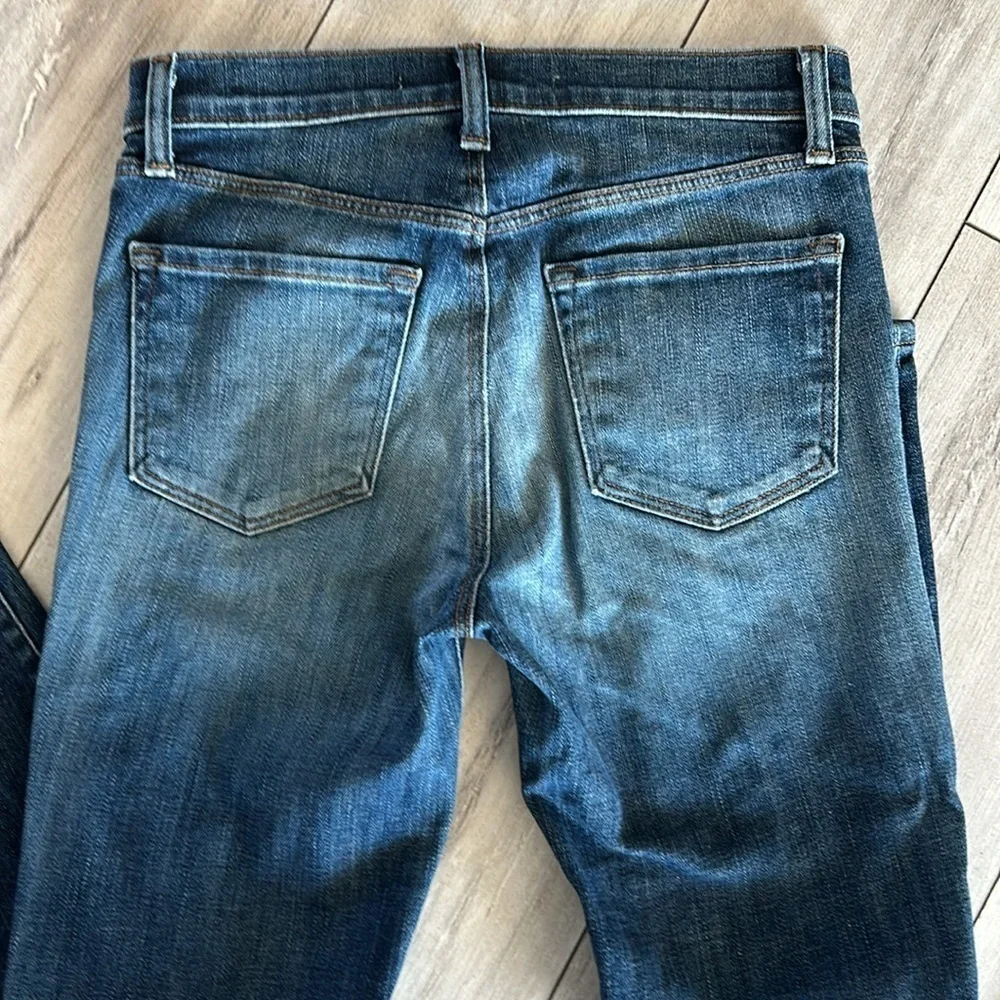 J Brand Jasper Patched mid rise capri jeans size 25